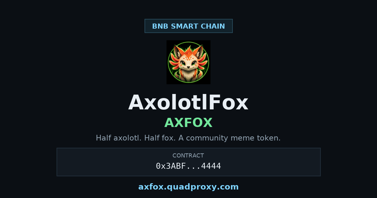 AXFOX share card